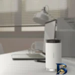 نمای جزئیات مینی ویدئو پروژکتور پرودو مدل lumos با پایه دار پرداخت و جزئیات مواد