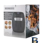 نمای جزئیات هواپز ۳.۸ لیتر هنریچ مدل Air fryer HRF-۸۲۱۲ اصل پرداخت و جزئیات مواد