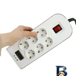 نمای لبه محافظ ولتاژ پارت الکتریک مدل 8795 با کیفیت عالی حاشیه و پرداخت