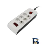 نمای لبه محافظ ولتاژ پارت الکتریک مدل شش خانه کد P۸۷۹۴ اصل حاشیه و پرداخت