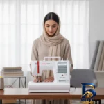 نمای جزئیات چرخ خیاطی کاچیران مدل elizabet 830+ پرداخت و جزئیات مواد
