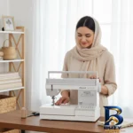 نمای جزئیات چرخ خیاطی کاچیران مدل elizabet 1129 با امکانات ویژه پرداخت و جزئیات مواد