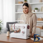 نمای جزئیات چرخ خیاطی کاچیران مدل elizabet 420 Plus پرداخت و جزئیات مواد