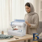نمای جزئیات چرخ خیاطی کاچیران مدل نیولایف 4084 پرداخت و جزئیات مواد