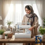 نمای جزئیات مخلوط کن و آسیاب ۱.۵ لیتری تولیپس مدل BL- A۴۷۴ اصل پرداخت و جزئیات مواد