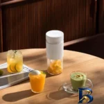 نمای جزئیات مخلوط کن میجیا مدل Juicer cup 2 با طراحی زیبا پرداخت و جزئیات مواد