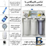 نمای جزئیات خردکن نانیوا مدل 123 با کیفیت عالی پرداخت و جزئیات مواد