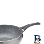 نمای جزئیات تابه وک عروس با روکش گرانیت و دسته باکالیت پرداخت و جزئیات مواد
