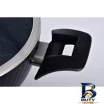 نمای جزئیات قابلمه ام جی اس با در سوپاپ دار و جنس چدن پرداخت و جزئیات مواد
