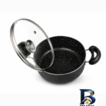 نمای جزئیات تابه گرانیت آذین مدل کلاسیک با قابلیت نچسب پرداخت و جزئیات مواد