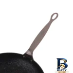 نمای جزئیات تابه گرانیتی کرکماز با روکش نچسب و کیفیت بالا پرداخت و جزئیات مواد