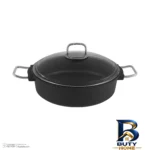 نمای جزئیات سرویس قابلمه و تابه گرانیتی ۸ پارچه دسینی مدل Ntop-Marula پرداخت و جزئیات مواد