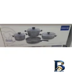 نمای جزئیات سرویس پخت و پز ۷ پارچه کرکماز مدل A۳۹۱۹ اصل پرداخت و جزئیات مواد