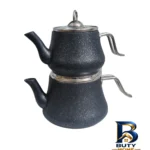 نمای جزئیات سرویس قابلمه و تابه گرانیتی ۱۸ پارچه بالنتین مدل لبخند پرداخت و جزئیات مواد