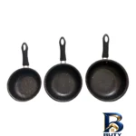 نمای جزئیات سرویس تابه گرانیتی ۳ پارچه مدل G-۳ اصل پرداخت و جزئیات مواد