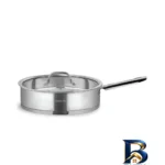 نمای جزئیات سرویس قابلمه و تابه استیل ۸ پارچه عرشیا مدل SS۰۱۴-۲۷۶۷ اصل پرداخت و جزئیات مواد