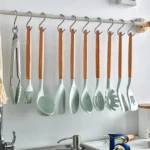 نمای بسته بندی سرویس کفگیر و ملاقه ۱۲ پارچه وون مدل KITCHEN LIFE-۱۰۰۷ اصل مهر کیسه و مواد