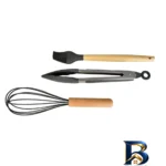 نمای بسته بندی سرویس کفگیر و ملاقه ۱۲ پارچه مدل kitchen & Dining مهر کیسه و مواد