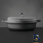 نمای جزئیات سرویس پخت و پز ۴ پارچه برگهف مدل GEM کد 0075 پرداخت و جزئیات مواد