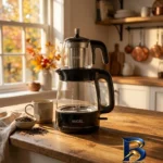 نمای جزئیات چای ساز روی هم میگل مدل GTS 070 پرداخت و جزئیات مواد