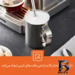 نمای جزئیات اسپرسو ساز جی پاس مدل GCM۴۱۵۲۰ اصل پرداخت و جزئیات مواد