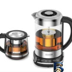 نمای جزئیات چای ساز روی هم بیسمارک مدل BM۲۲۸۵ اصل پرداخت و جزئیات مواد