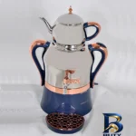 نمای جزئیات سماور برقی کرکماز مدل A۸۴۳-۰۱ گنجایش ۳.۵ لیتر اصل پرداخت و جزئیات مواد