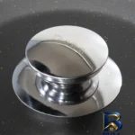 نمای جزئیات قابلمه گرانیتی تیارا با کیفیت عالی پرداخت و جزئیات مواد