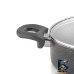 نمای جزئیات تابه گرانیتی تیارا با پوشش نچسب و مقاوم پرداخت و جزئیات مواد