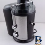 نمای جزئیات آبمیوه گیری نیکای مدل NJ 9600 U با موتور قدرتمند پرداخت و جزئیات مواد