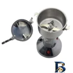 نمای جزئیات آسیاب صنعتی سیلورکرست مدل NEW با توان 1200W پرداخت و جزئیات مواد