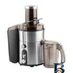 نمای جزئیات آب میوه گیری سنکور مدل SJE 5050SS با طراحی زیبا پرداخت و جزئیات مواد