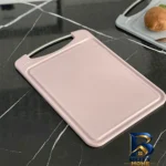 نمای جزئیات تخته گوشت لیمون کد 640 با کیفیت عالی پرداخت و جزئیات مواد