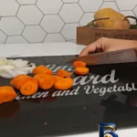 نمای جزئیات تخته گوشت شیشه ای مدل IL 11 پرداخت و جزئیات مواد