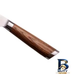 نمای جزئیات چاقو آشپزخانه یونیک کد 5552 با طراحی یکپارچه پرداخت و جزئیات مواد