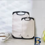 نمای جزئیات تخته گوشت کاراجا مدل DAILY بسته ۲ عددی اصل پرداخت و جزئیات مواد