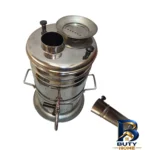 نمای بسته بندی سماور زغالی مدل 2225 با ظرفیت 6 لیتری مهر کیسه و مواد