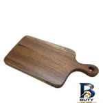 نمای جزئیات تخته گوشت چوبی مدل Walnut پرداخت و جزئیات مواد