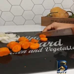 نمای جزئیات تخته گوشت شیشه ای مدل RM 56 پرداخت و جزئیات مواد