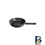 نمای جزئیات تابه گرانیتی تک دسته کاندید با طراحی مدرن پرداخت و جزئیات مواد