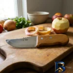 نمای جزئیات چاقو آشپزخانه حیدری مدل پوست کنی کد TG۱۰۰۰ اصل پرداخت و جزئیات مواد