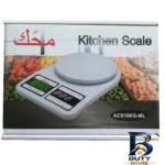 نمای جزئیات ترازو آشپرخانه محک مدل ACS۱۰KG-ML اصل پرداخت و جزئیات مواد