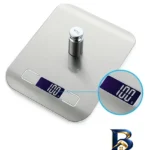 نمای جزئیات ترازوی آشپزخانه مدل ۱۰KG-۱G Stainless Steel اصل پرداخت و جزئیات مواد