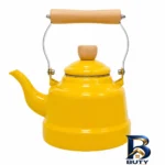 نمای جزئیات کتری مدل دسته چوبی اصل پرداخت و جزئیات مواد