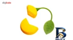 نمای جزئیات دمنوش ساز سیلیکونی مدل Lemon با طراحی خاص پرداخت و جزئیات مواد