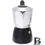 نمای جزئیات دمنوش ساز بیالتی مدل 4Cups با طراحی خاص پرداخت و جزئیات مواد