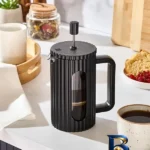 نمای جزئیات فرنچ پرس کاراجا مدل Parma French با گنجایش 1000میلی لیتر پرداخت و جزئیات مواد