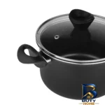 نمای جزئیات قابلمه تکنو آنتیک با روکش گرانیت پرداخت و جزئیات مواد