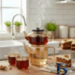 نمای جزئیات ست کتری و قوری مدل شیوا گنجایش ۲ لیتر ۱ لیتر اصل پرداخت و جزئیات مواد