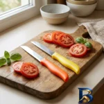 نمای جزئیات چاقو مدل اره ای کد ۵۵ اصل پرداخت و جزئیات مواد